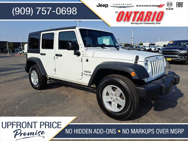 2018 Jeep Wrangler Jk Unlimited