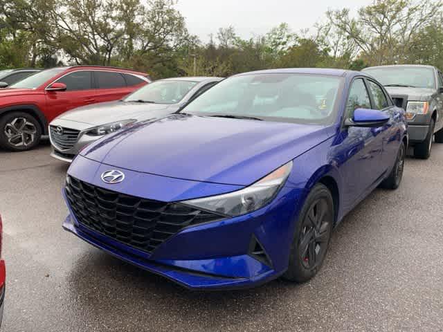 2023 Hyundai Elantra Hybrid Blue