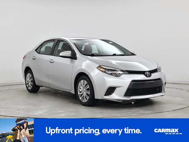 2016 Toyota Corolla LE