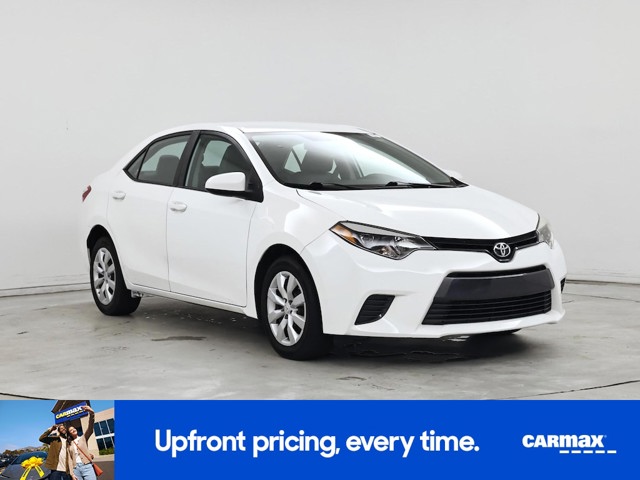 2015 Toyota Corolla LE