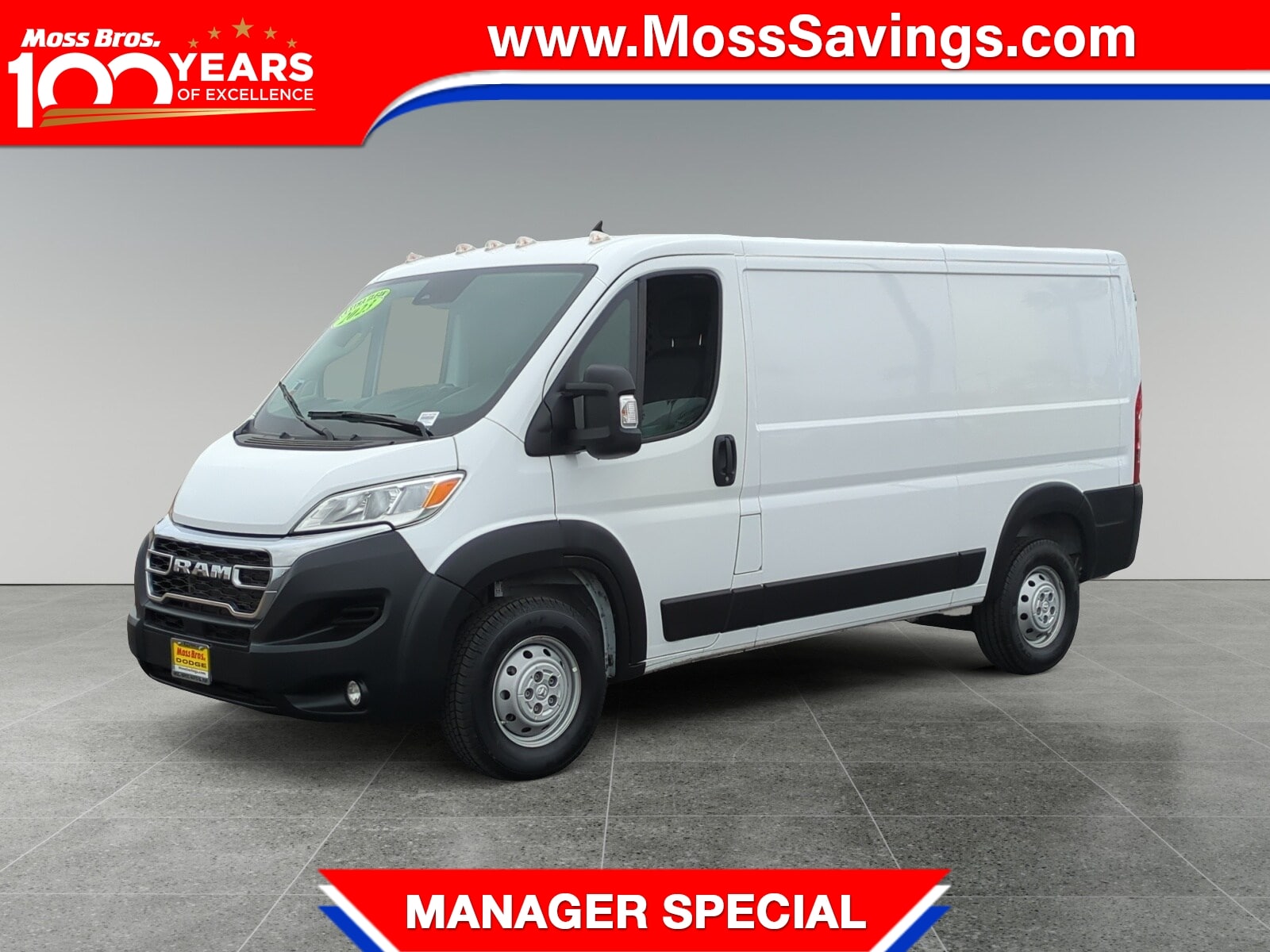 2023 RAM Promaster Cargo Van