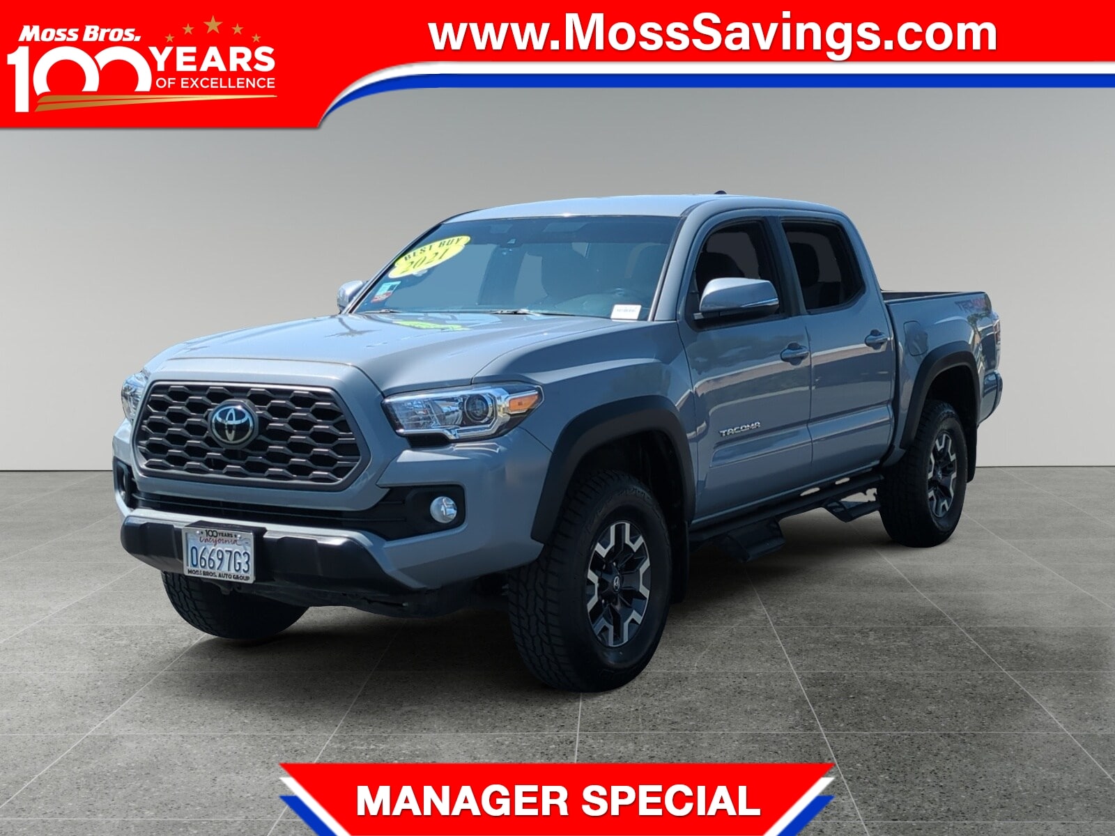 2021 Toyota Tacoma 4wd