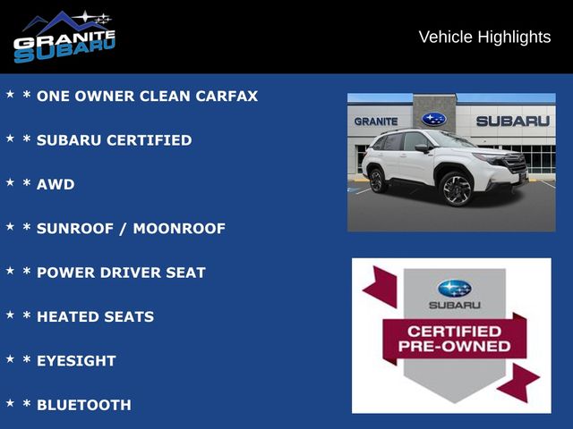 2025 Subaru Forester Premium — photo 1 of 12