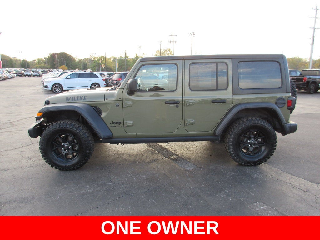 2025 Jeep Wrangler 4-Door Willys 4x4 — photo 1 of 6