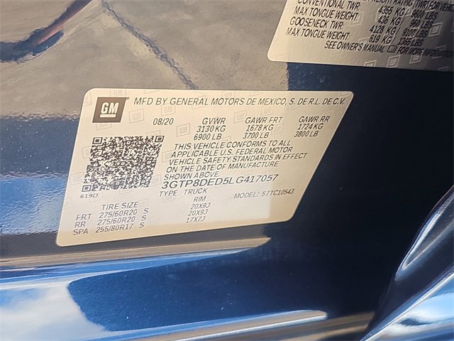 2020 GMC Sierra 1500