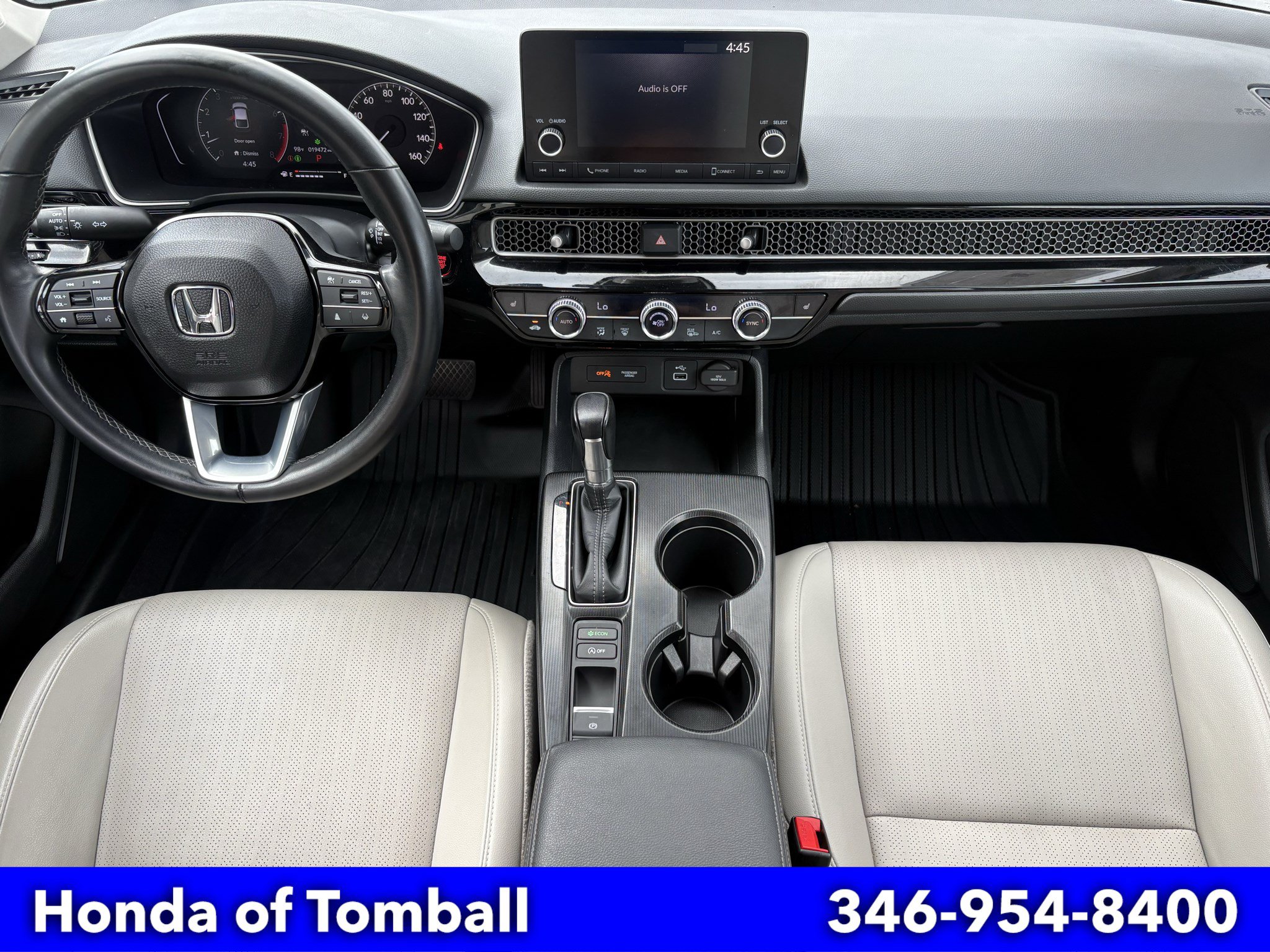 2024 Honda Civic Hatchback 1.5T EX-L — photo 1 of 6