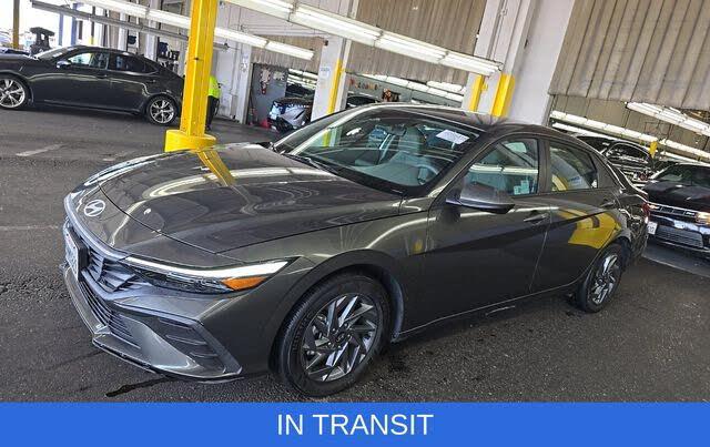 2024 Hyundai Elantra Hybrid Blue