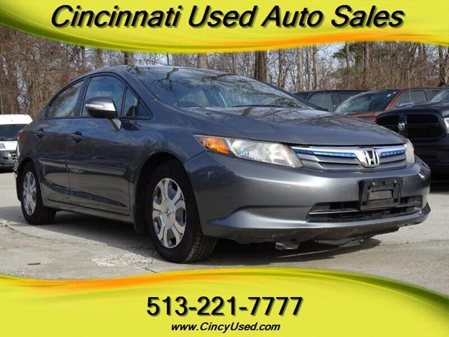 2012 Honda Civic Hybrid FWD with Navigation and Leathe