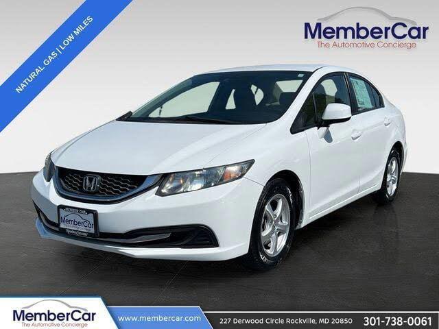 2013 Honda Civic Sdn Natural Gas