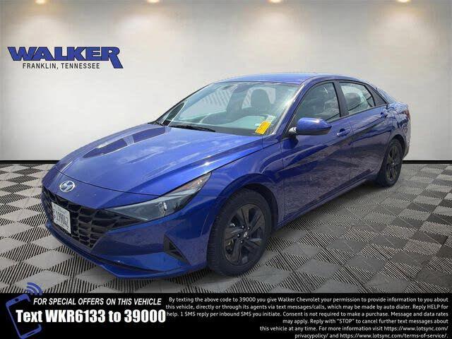 2023 Hyundai Elantra Hybrid Blue