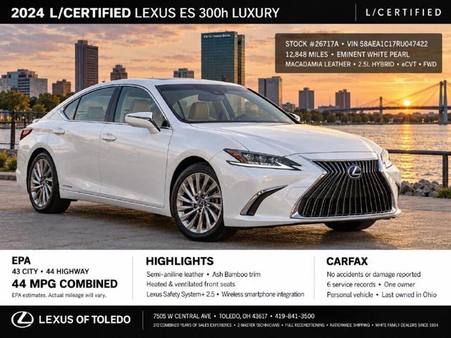 2024 Lexus ES 300h Luxury