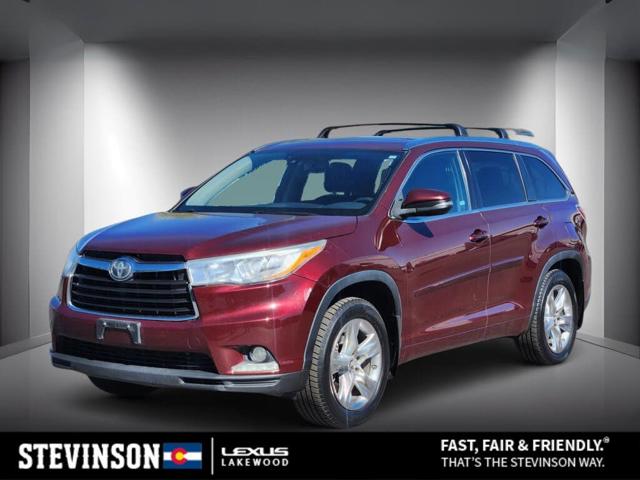 2016 Toyota Highlander Limited Platinum