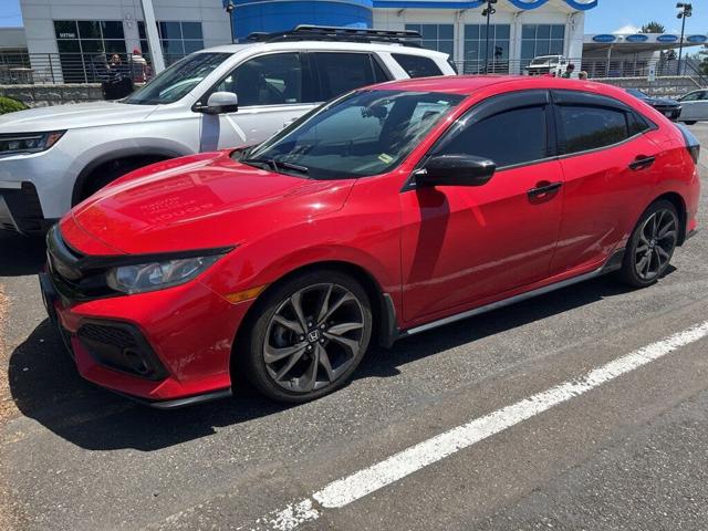 2019 Honda Civic Hatchback Sport FWD