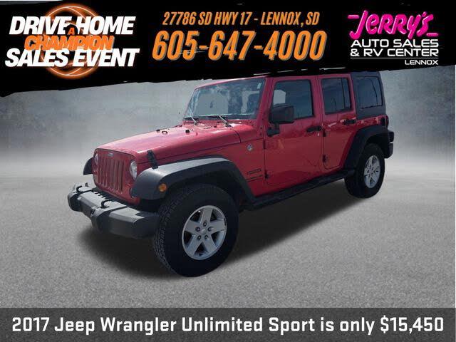 2017 Jeep Wrangler Unlimited Unlimited Sport 4WD
