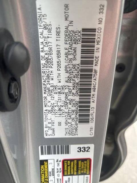 2015 Toyota Tacoma Base