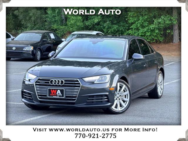2017 Audi A4 2.0T quattro Premium
