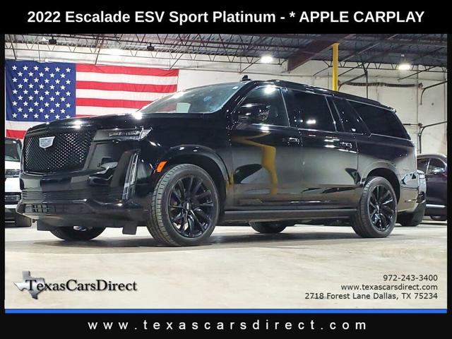 2022 Cadillac Escalade ESV Sport Platinum 4WD