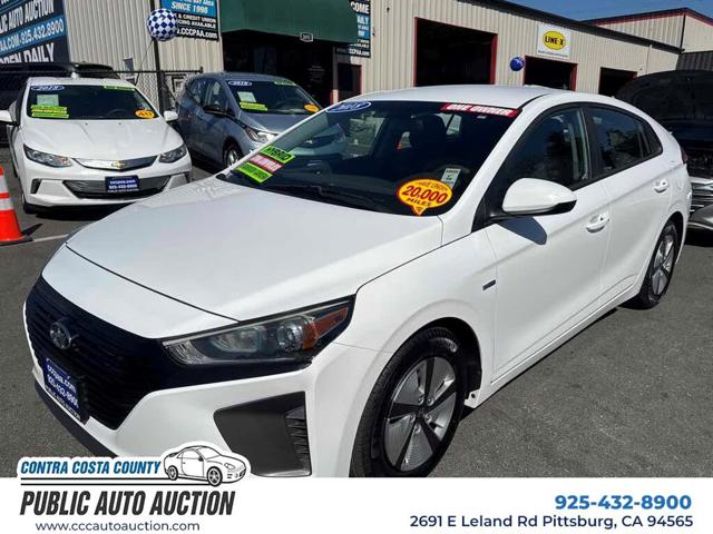 2018 Hyundai Ioniq Hybrid Blue