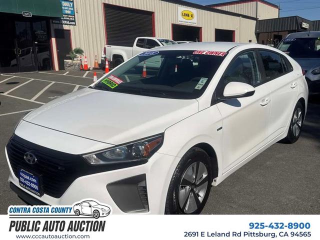 2018 Hyundai Ioniq Hybrid Blue