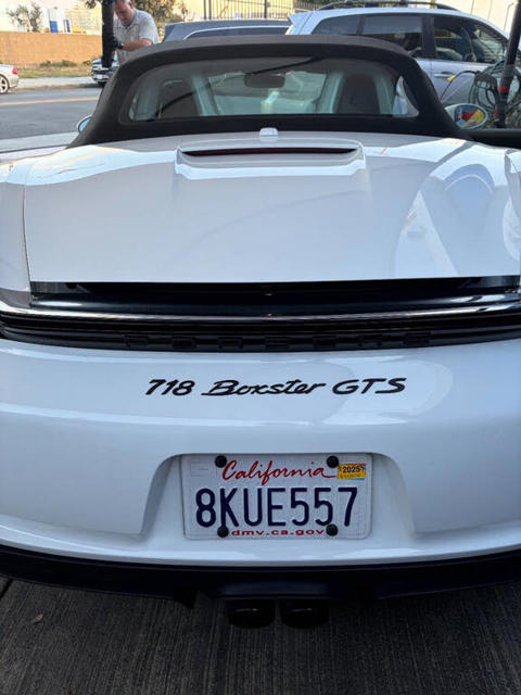 2019 Porsche 718 Boxster GTS