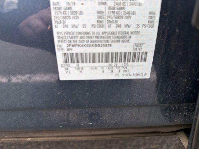 2019 Ford Edge Titanium AWD