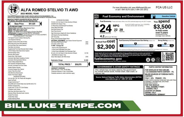 2023 Alfa Romeo Stelvio Ti