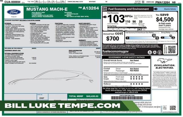 2023 Ford Mustang Mach-E Select