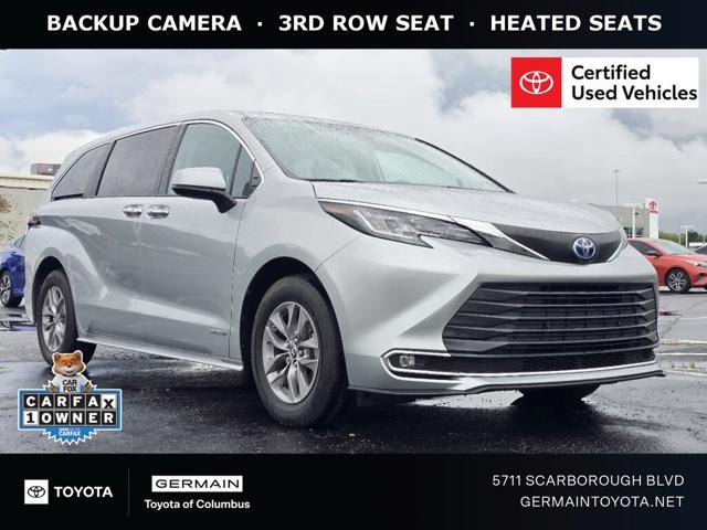 2021 Toyota Sienna XLE 7-Passenger FWD