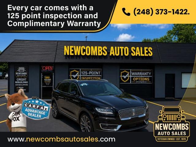 2019 Lincoln Nautilus Reserve