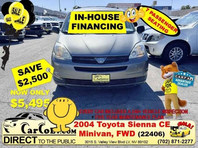 2004 Toyota Sienna 4 Dr CE Passenger Van