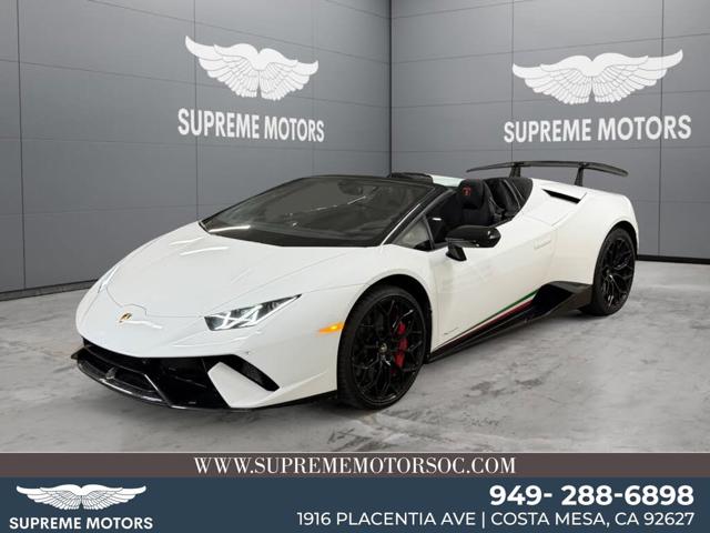 2019 Lamborghini Huracan LP 640-4 Performante Spyder