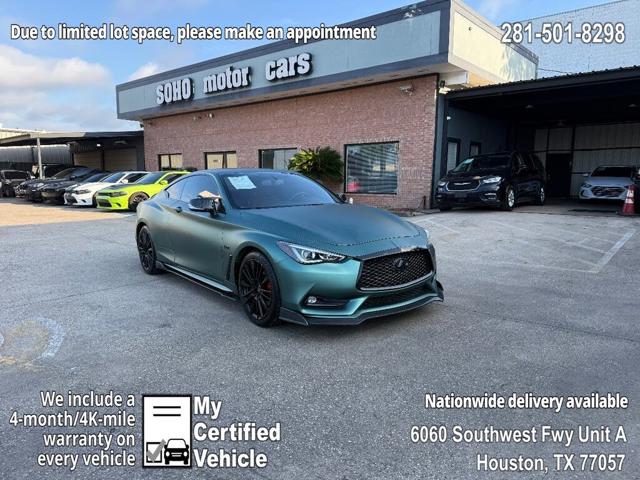 2017 Infiniti Q60 Red Sport 400
