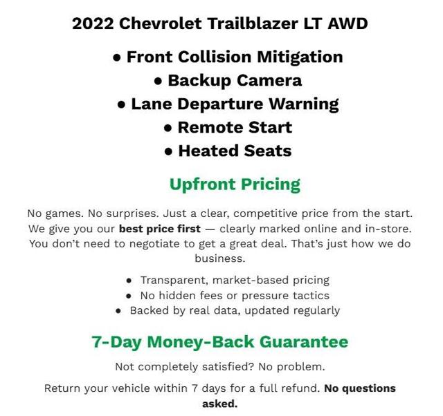 2022 Chevrolet Trailblazer LT AWD