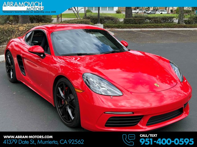 2017 Porsche 718 Cayman S