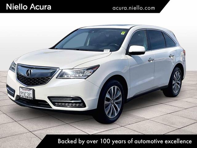 2016 Acura MDX SH-AWD with Technology and Acu
