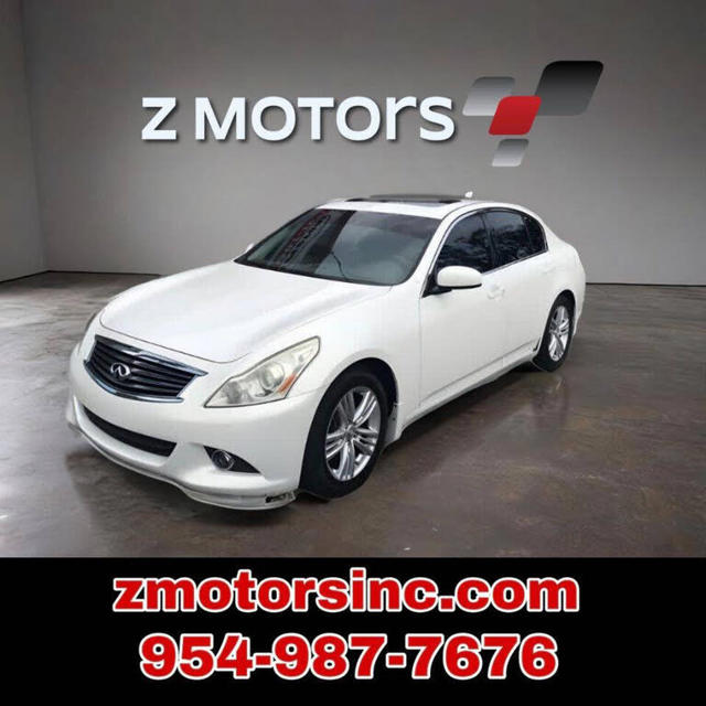 2012 Infiniti G37 Sedan Journey
