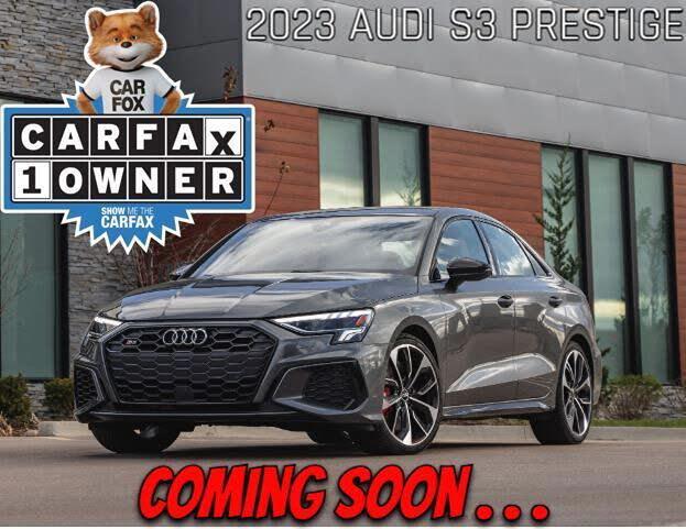 2023 Audi S3 2.0T quattro Prestige AWD