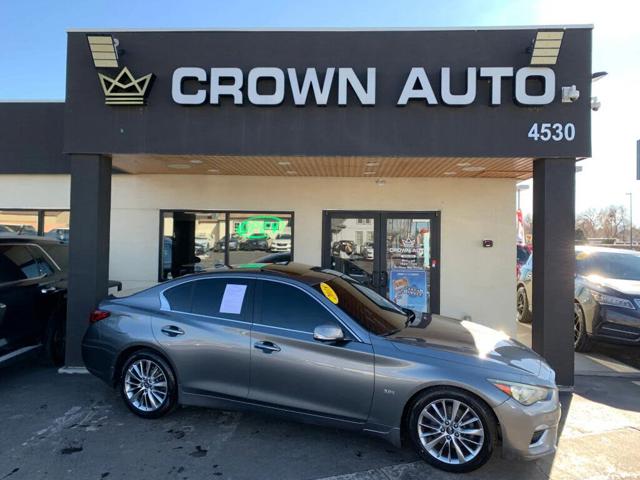 2018 INFINITI Q50 3.0t Luxe AWD