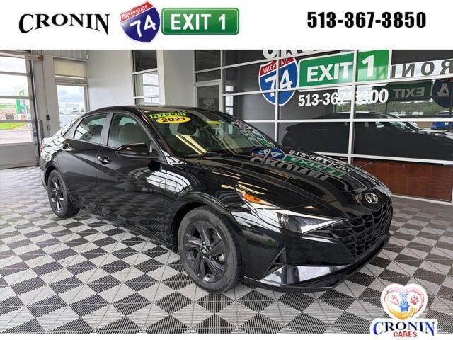 2021 Hyundai Elantra Hybrid Blue FWD
