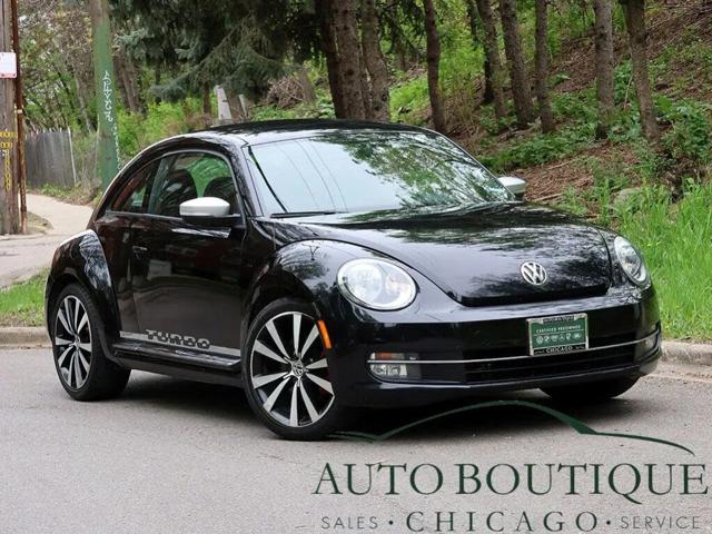 2012 Volkswagen Beetle Black Turbo