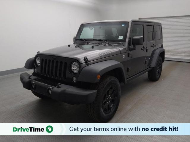2016 Jeep Wrangler Unlimited Unlimited Willys Wheeler W 4WD