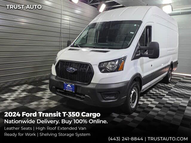 2024 Ford Transit Cargo Van 350 High Roof Extended LB RWD