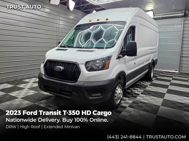2023 Ford Transit Cargo Van 350 HD 9950 GVWR High Roof Ext
