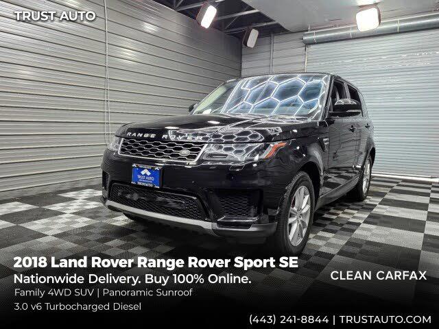 2018 Land Rover Range Rover Sport Td6 SE 4WD