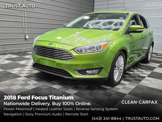 2018 Ford Focus Titanium Hatchback