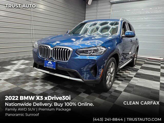 2022 BMW X3 xDrive30i