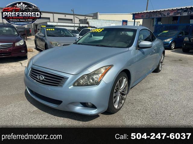 2011 Infiniti G37 Convertible Convertible RWD