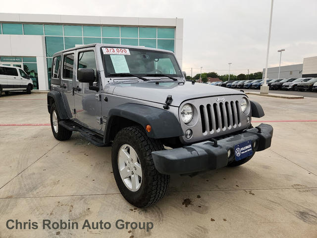 2018 Jeep Wrangler JK Unlimited JK Unlimited Sport S 4WD