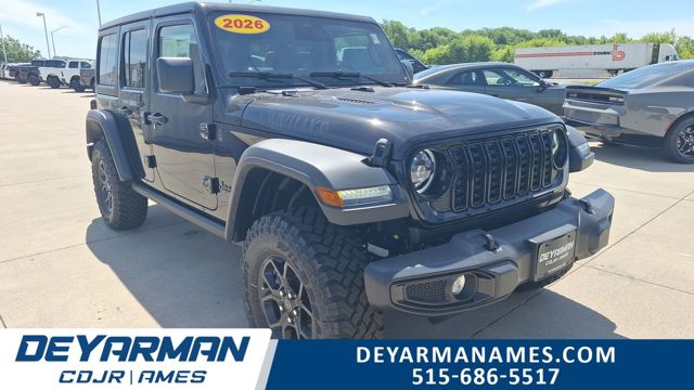 2026 Jeep Wrangler Willys 4-Door 4WD