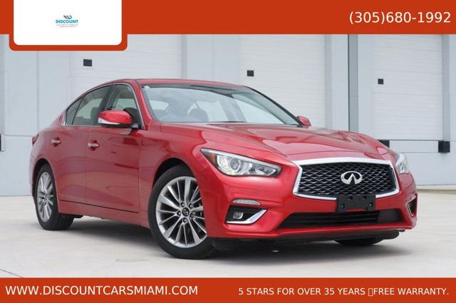 2023 INFINITI Q50 Luxe AWD